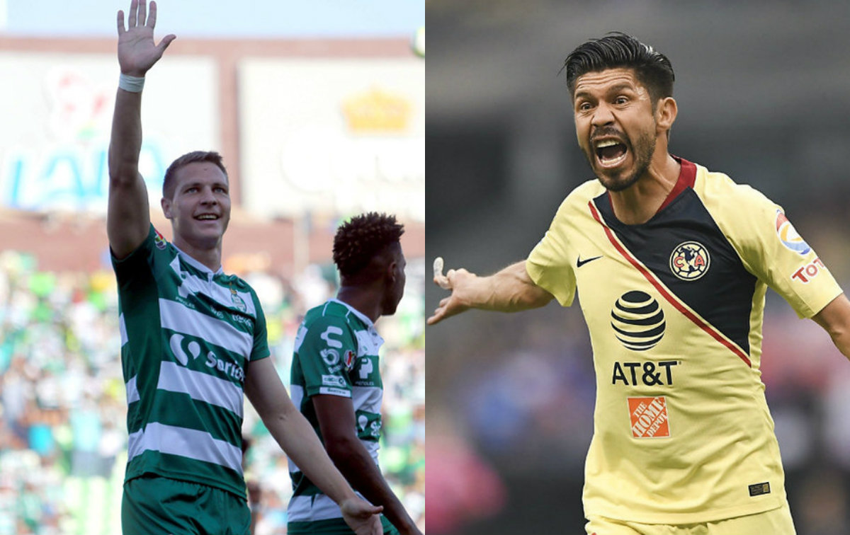 El Santos y América podrían estar haciendo el 'trueque' de los delanteros. (Notivox Digital)