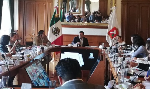 El alcalde abordó el tema durante la sesión de cabildo. (Alondra Ávila)