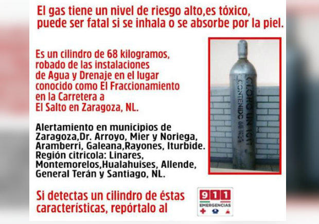 La alerta fue lanzada para los municipio de la región citrícola y el sur del estado.