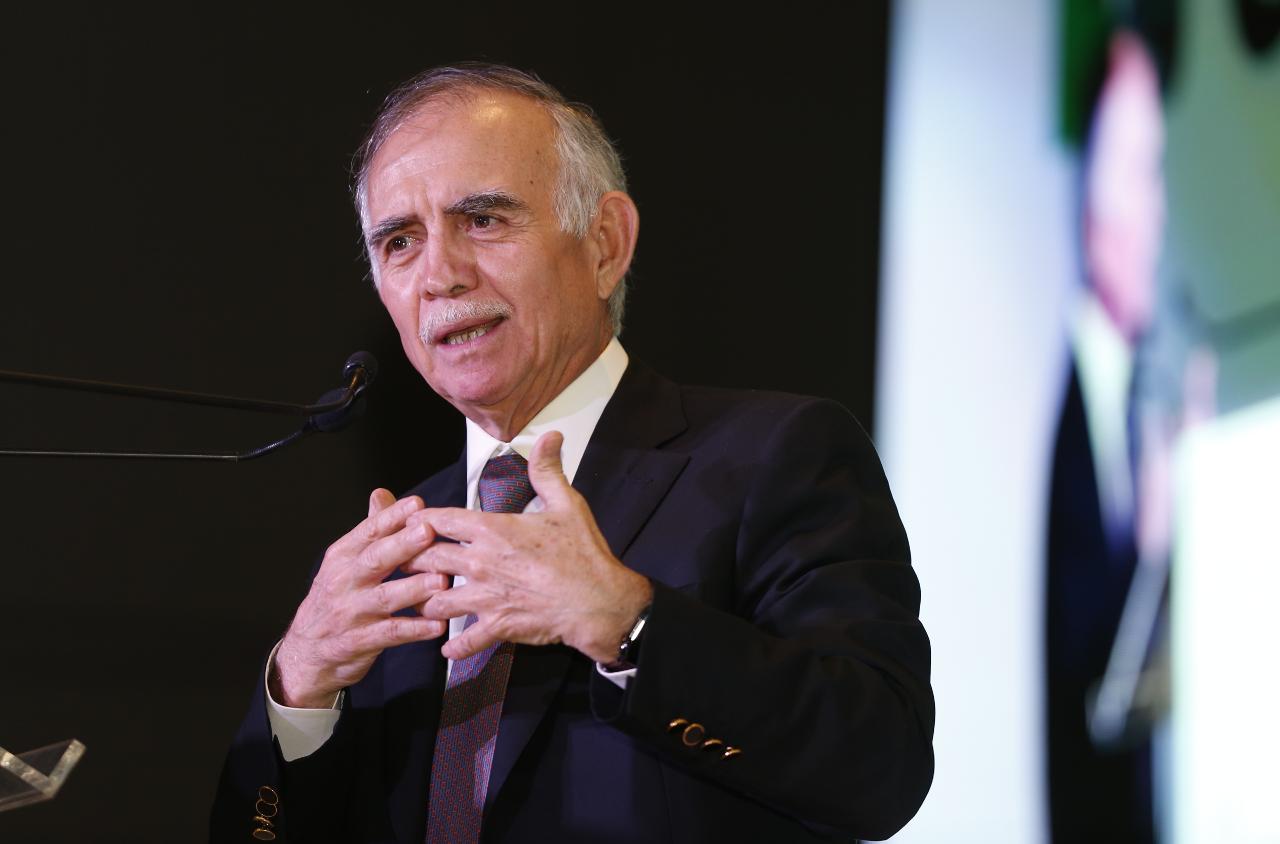 Alfonso Romo, Jefe de la Oficina de la Presidencia en la 17 Asamblea de Canacero. Foto:Hector Tellez