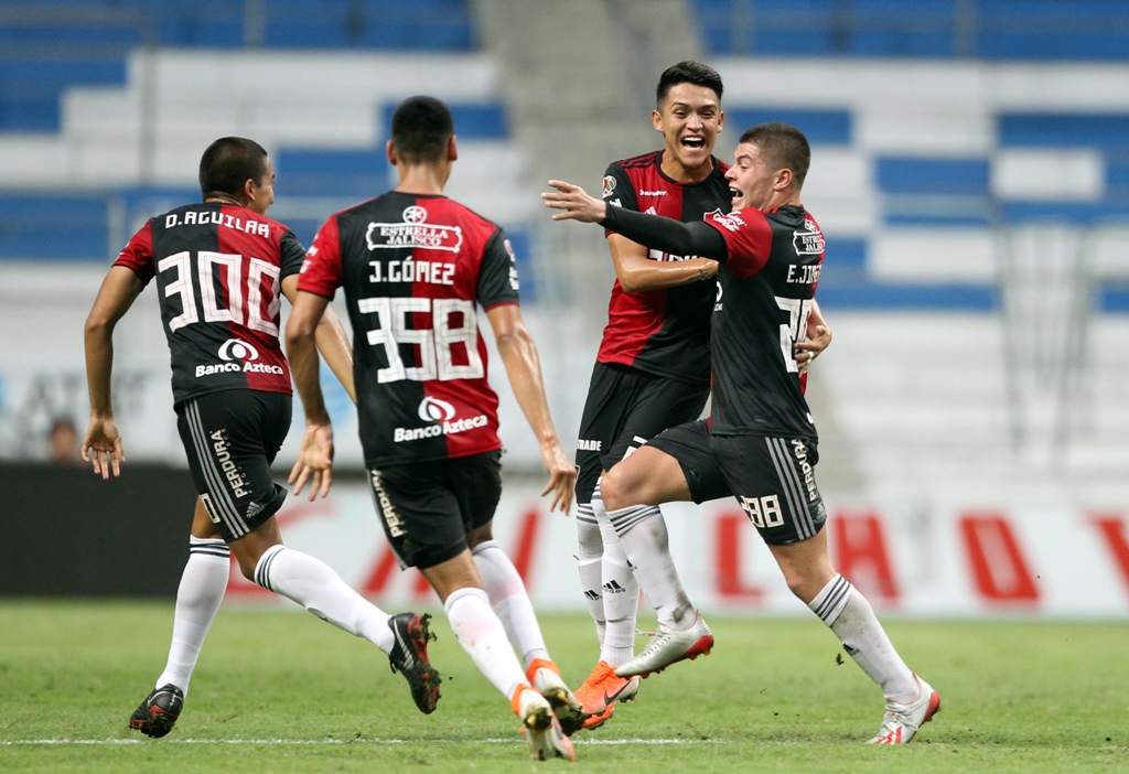 Atlas derrotó a Monterrey en la Final Sub 20 de ida del Clausura 2019 (Imago7)