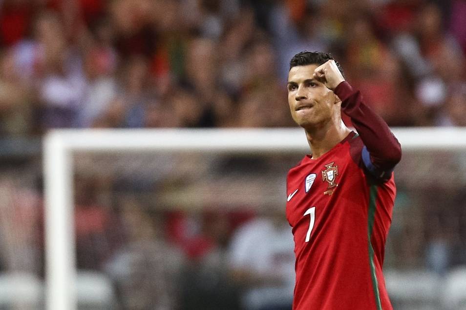 Cristiano Ronaldo con la selección de Portugal (EFE)