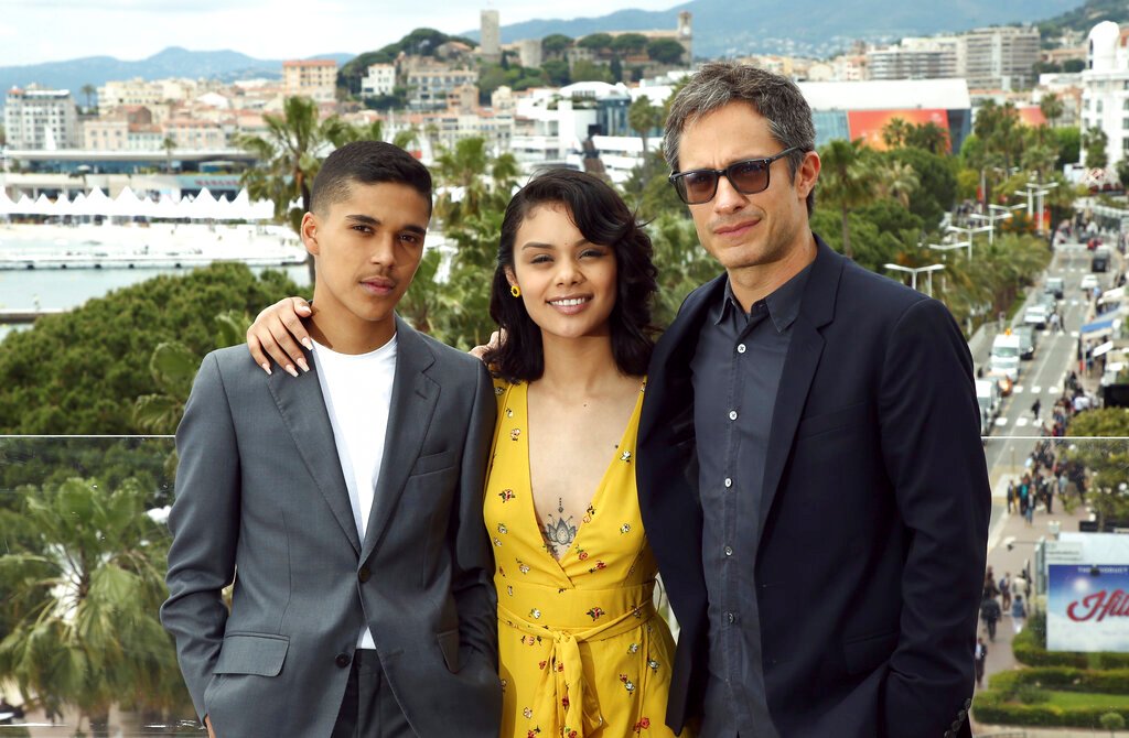 Gael García apoya a jóvenes talentos en Cannes (AP).