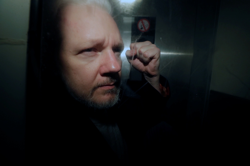 Julian Assange. (AP)