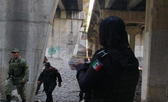 Se presume que los restos llevan varias semanas en el lugar. Foto: Especial