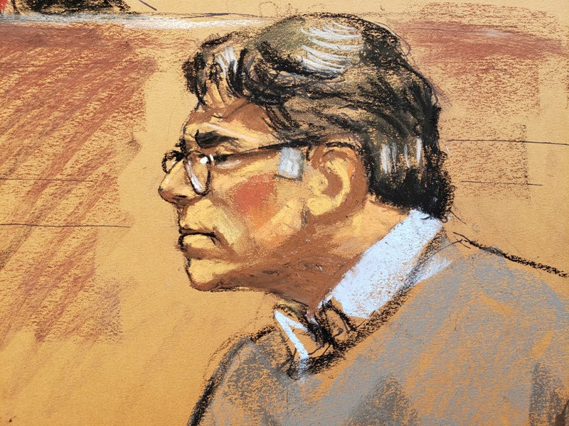 Raniere habla de las posibles consecuencias del tatuaje en caso de que sea visto por la familia de las mujeres. (Reuters)