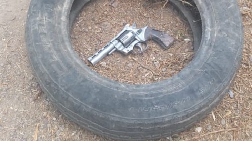 Se encontró un arma en la zona. (Especial)
