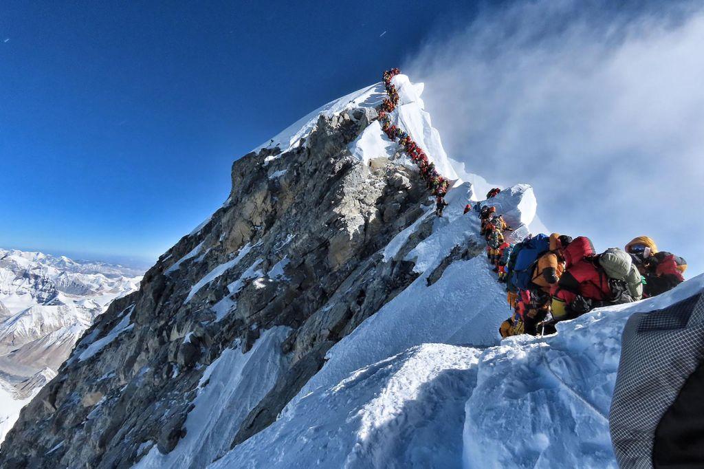 Alpinistas en el Everest, Nepal (AFP)