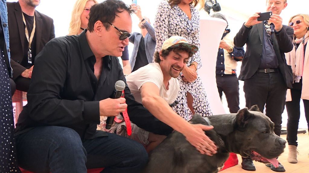 Brandy la perrita de 'Once upon a Time in Hollywood' gana premio en Cannes (AFP)