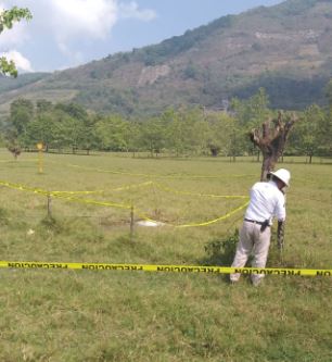 Trabajo coordinado con Sedena, Pemex, Bomberos y Seguridad Pública: Protección Civil Estatal. (Especial)
