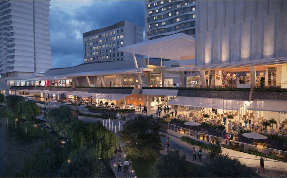 El proyecto City Center se construye junto a los Cárcamos