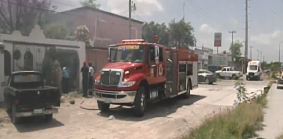 Incendio en casa habitación en Reynosa (Foto/MMTv)