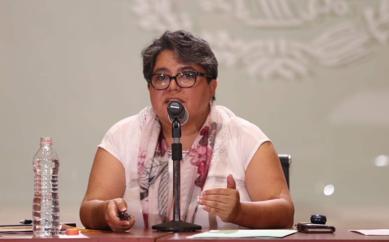 Raquel Buen Rostro, Oficial Mayor de la Secretaría de Hacienda. (Javier Ríos)