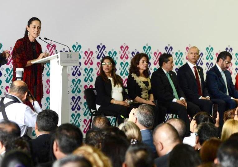 Sheinbaum anunció un incremento salarial a policías de la PGJ. | Twitter @GobCDMX