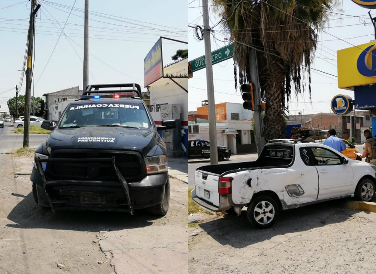 El conductor de la patrulla confirmó que el accidente fue su responsabilidad. (Milenio Digital)
