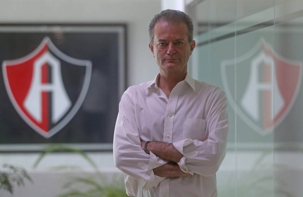 Pedro Portilla no dudo en aceptar el reto rojinegro (Fernando Carranza).