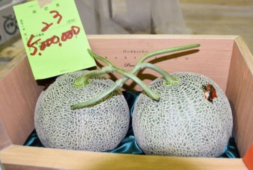 Subastan un par de melones en más de 45 mil dólares (Especial)