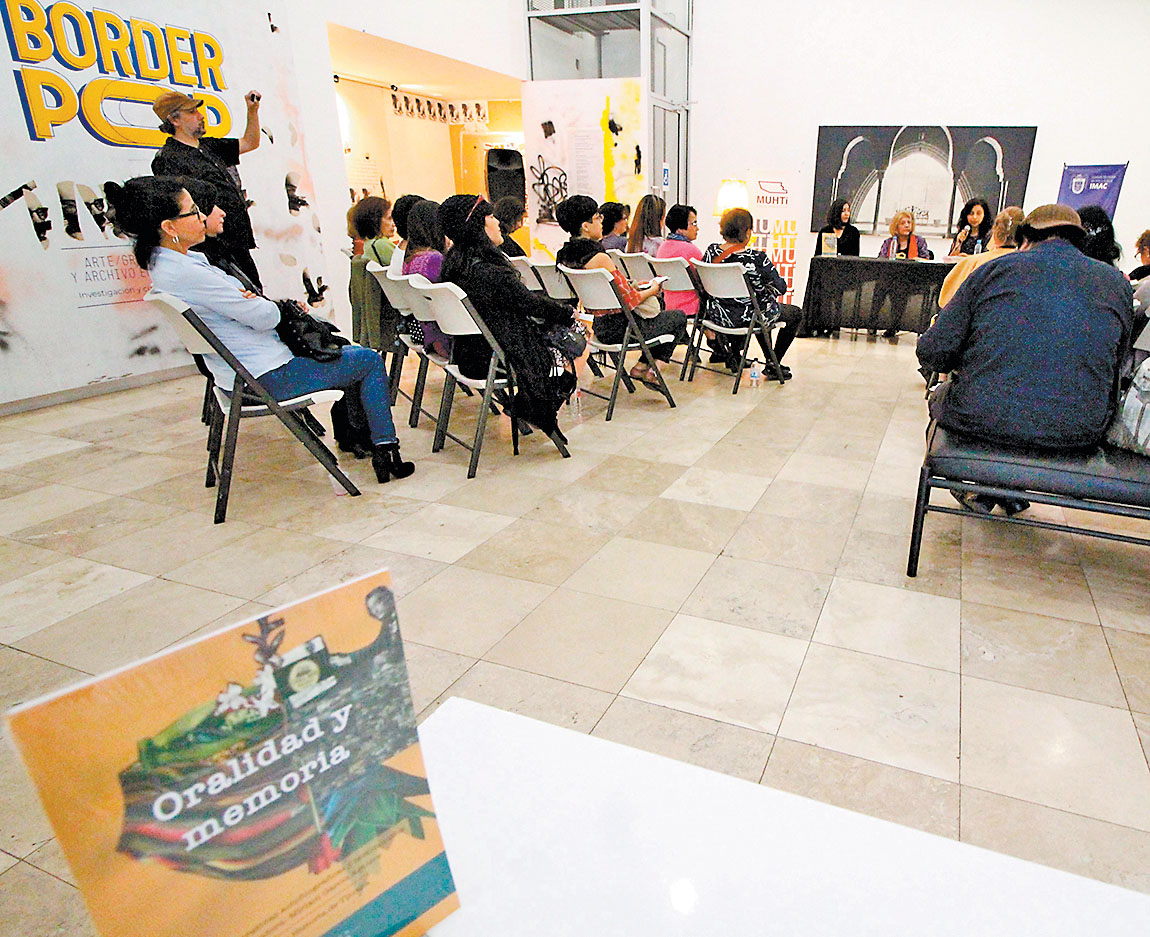 El taller de narrativas autobiográficas busca darle voz a la gente “de a pie”. (Laura Durán/IMAC)