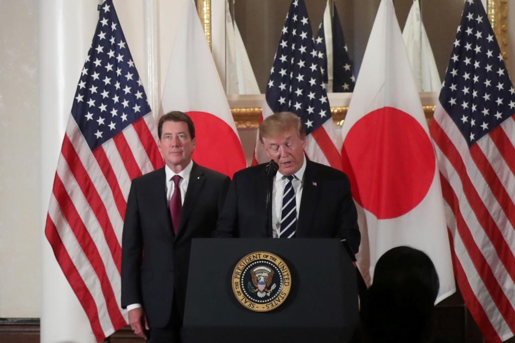 Trump llegó a Tokio, Japón, para conocer al nuevo emperador.| Reuters