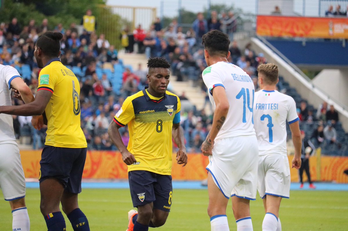 Ecuador enfrentará a México en la última jornada de la fase de grupos del Mundial Sub 20 (Twitter @FEFecuador)