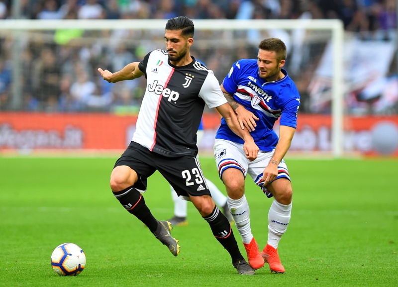 Juventus frente a Sampdoria en la Serie A (Reuters)