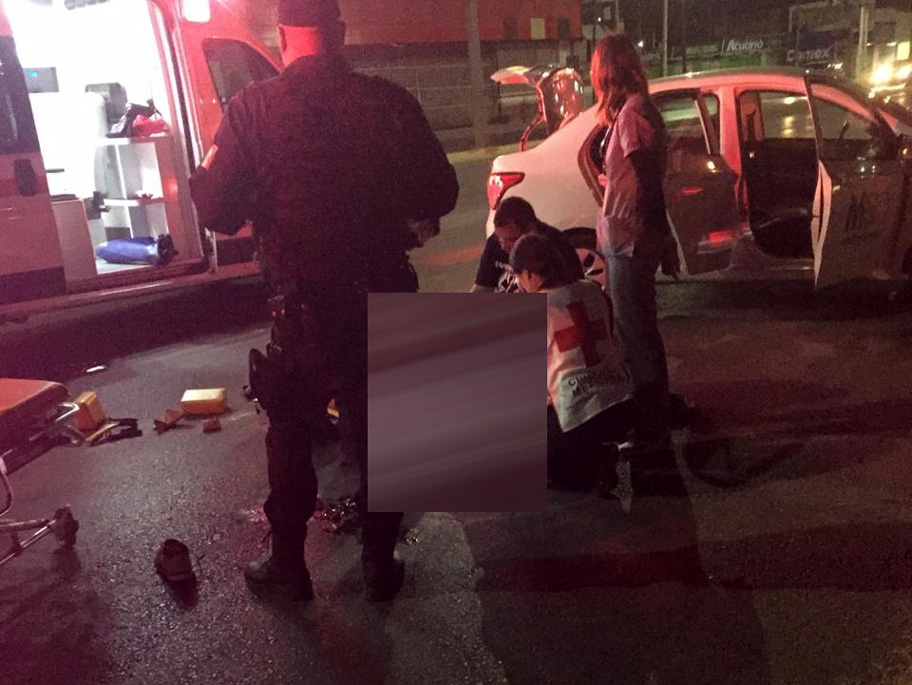 El responsable aparentemente fue un Mini Cooper amarillo. (Milenio Digital)