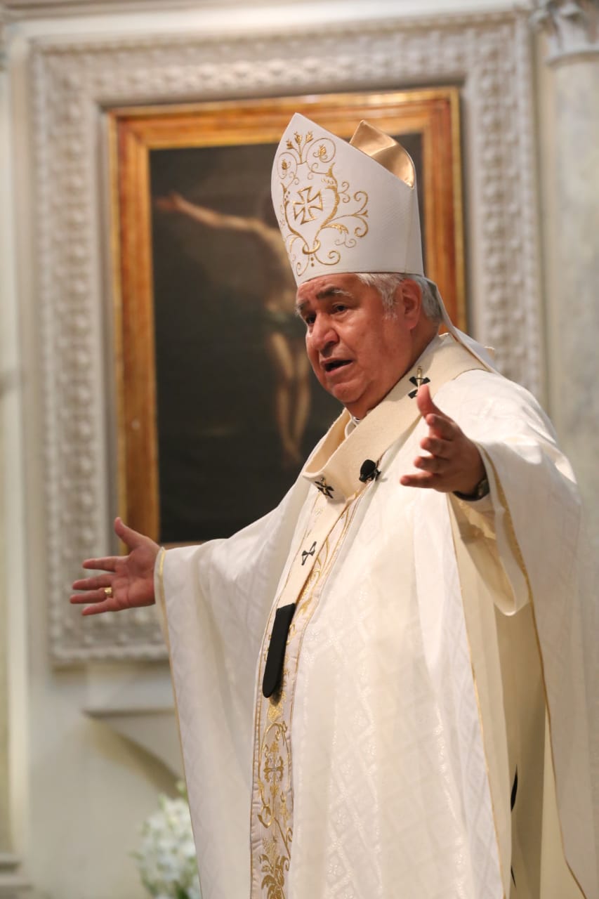 Rogelio Cabrera López, arzobispo de Monterrey. (Foto: Raúl Palacios)