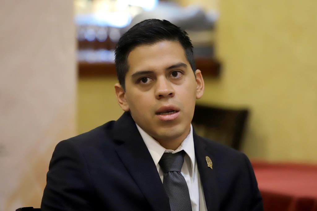 Ángel Flores Santillán, presidente de la Asociación Poblana de Comerciantes Eléctricos (Agencia Enfoque)