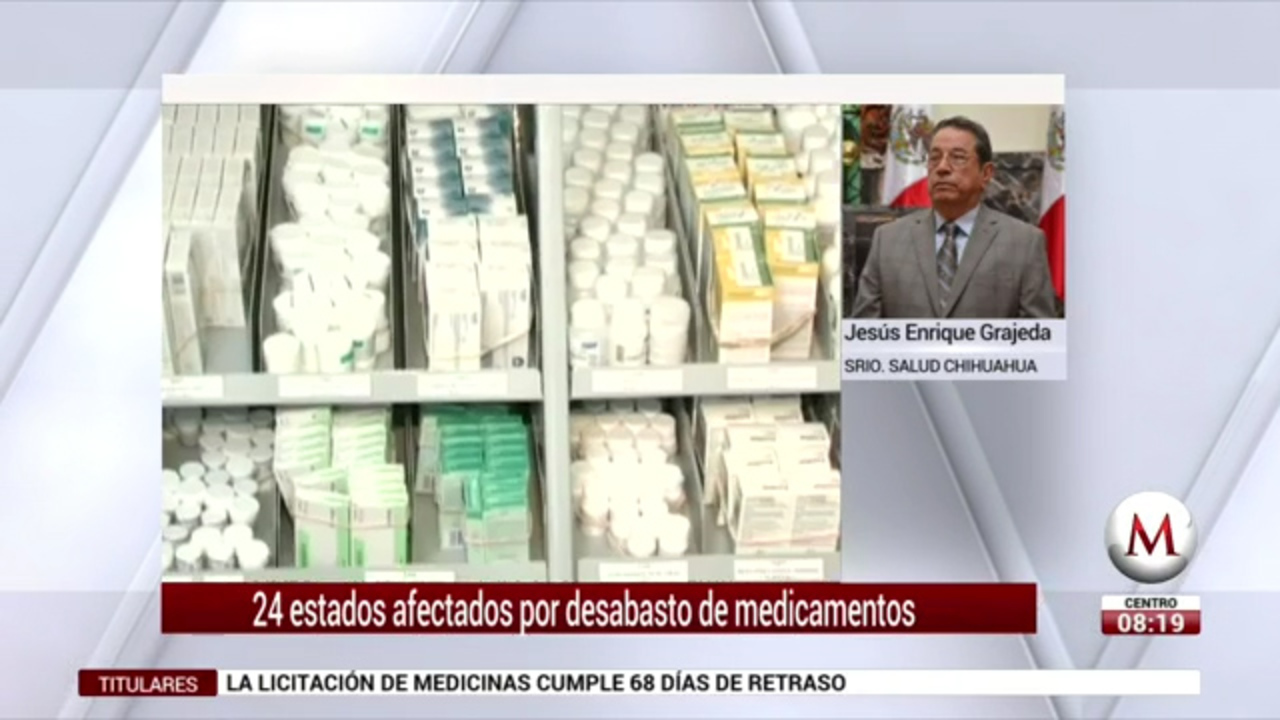 Desabasto de medicinas afecta al sector salud en Chihuahua- Grupo Milenio