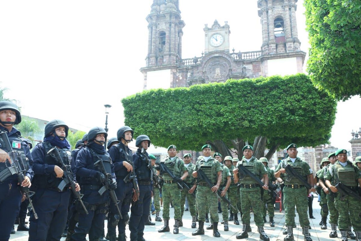 Los elementos serán desplegados en la zona.