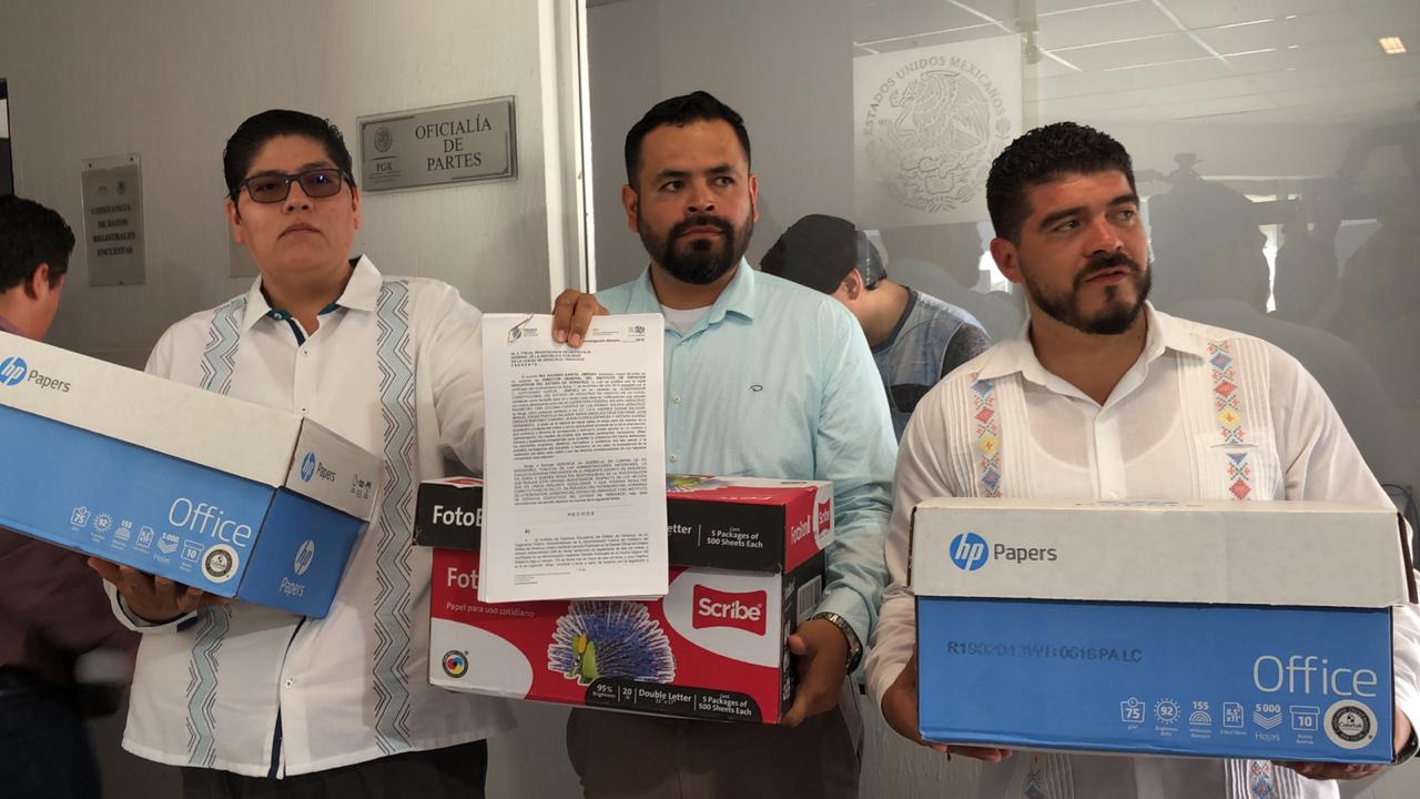 Acusan posible utilización de empresas fantasmas. (Isabel Zamudio)