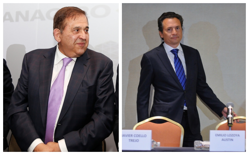 Alonso Ancira y Emilio Lozoya. (Héctor Telléz y Cuartoscuro)