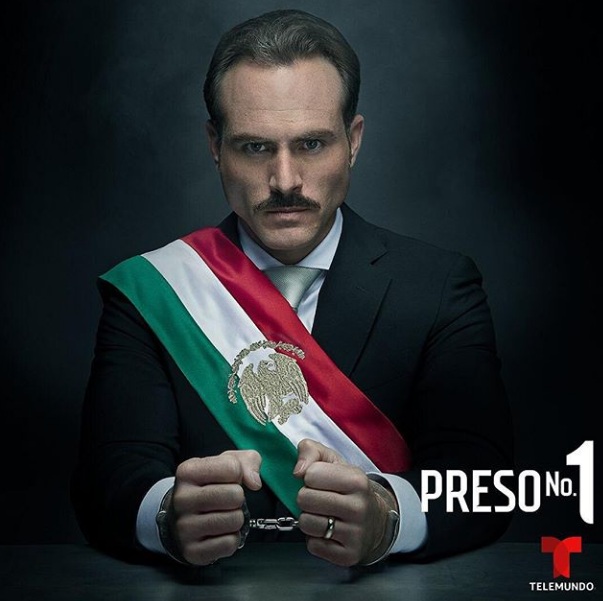 Erik Hayser interpretará al presidente de México en nueva serie de Telemundo (Instagram).