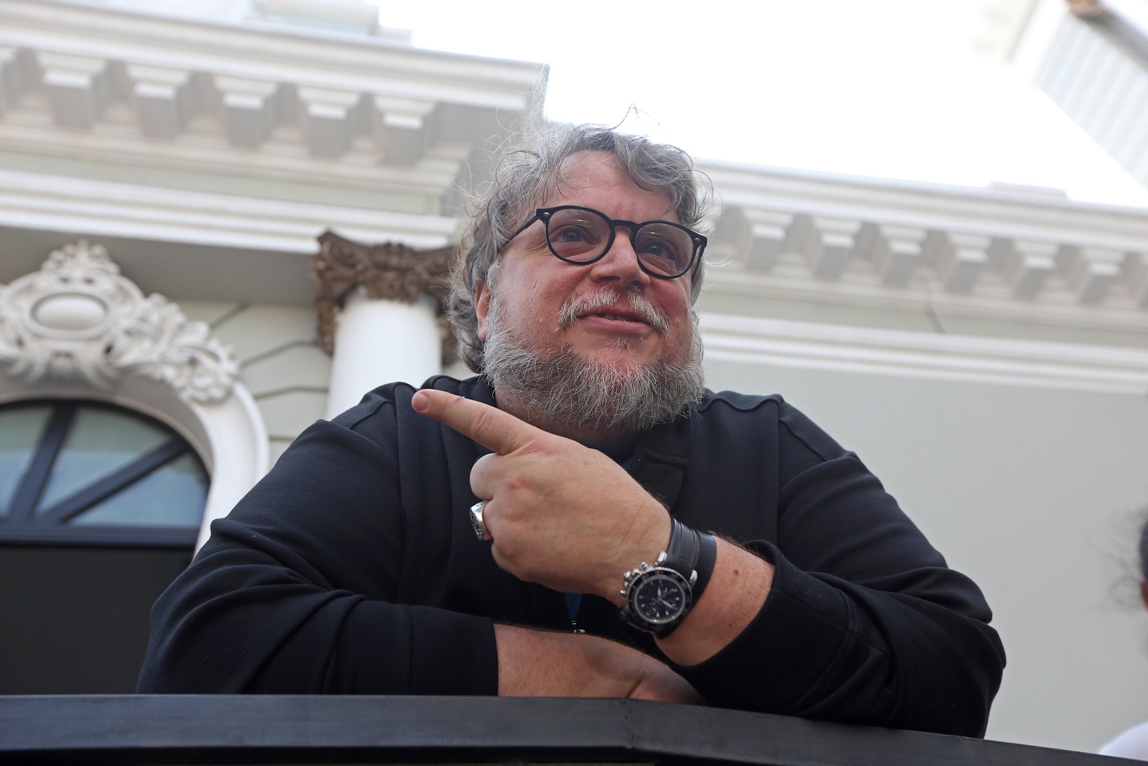 Guillermo del Toro visitó las instalaciones del Museo de las Artes. (Fernando Carranza)