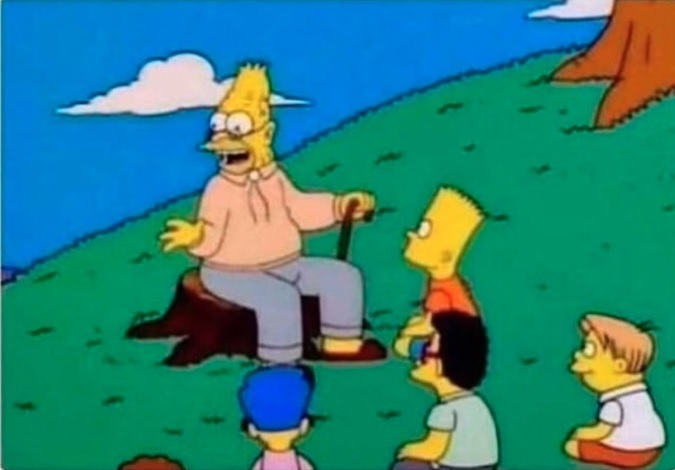 El meme de Los Simpson que te hará sentir viejo (Twitter)