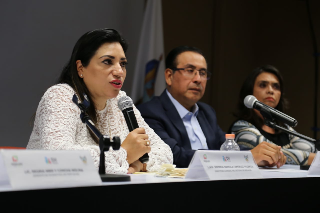 Patricia González Valencia, directora del DIF estatal. (Jorge Sánchez)