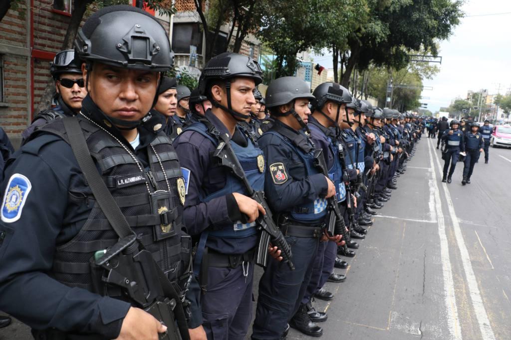 Policías de CdMx. (Cuartoscuro)