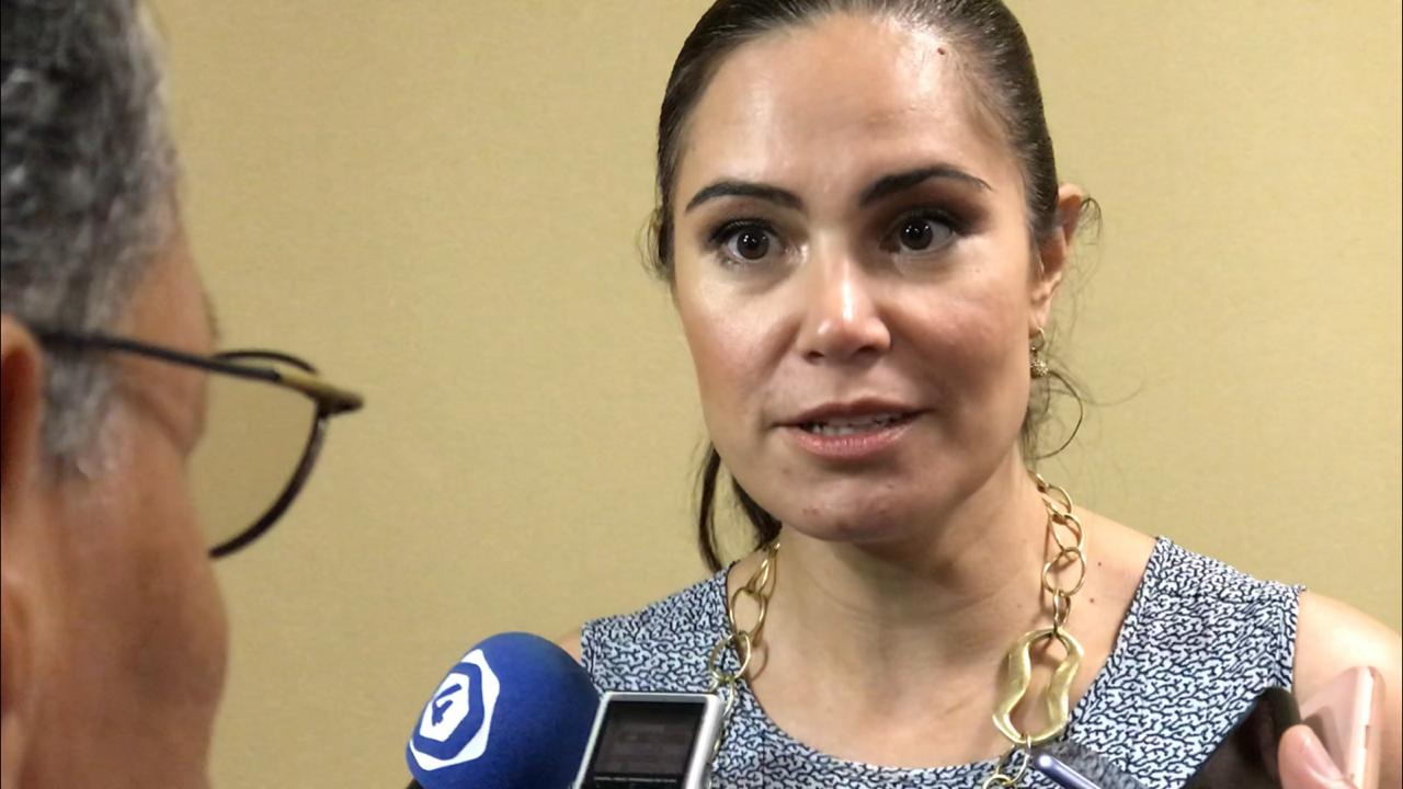 Presidenta de la Comisión de Hacienda y Fiscalización del Congreso del estado, Alejandra Gutiérrez