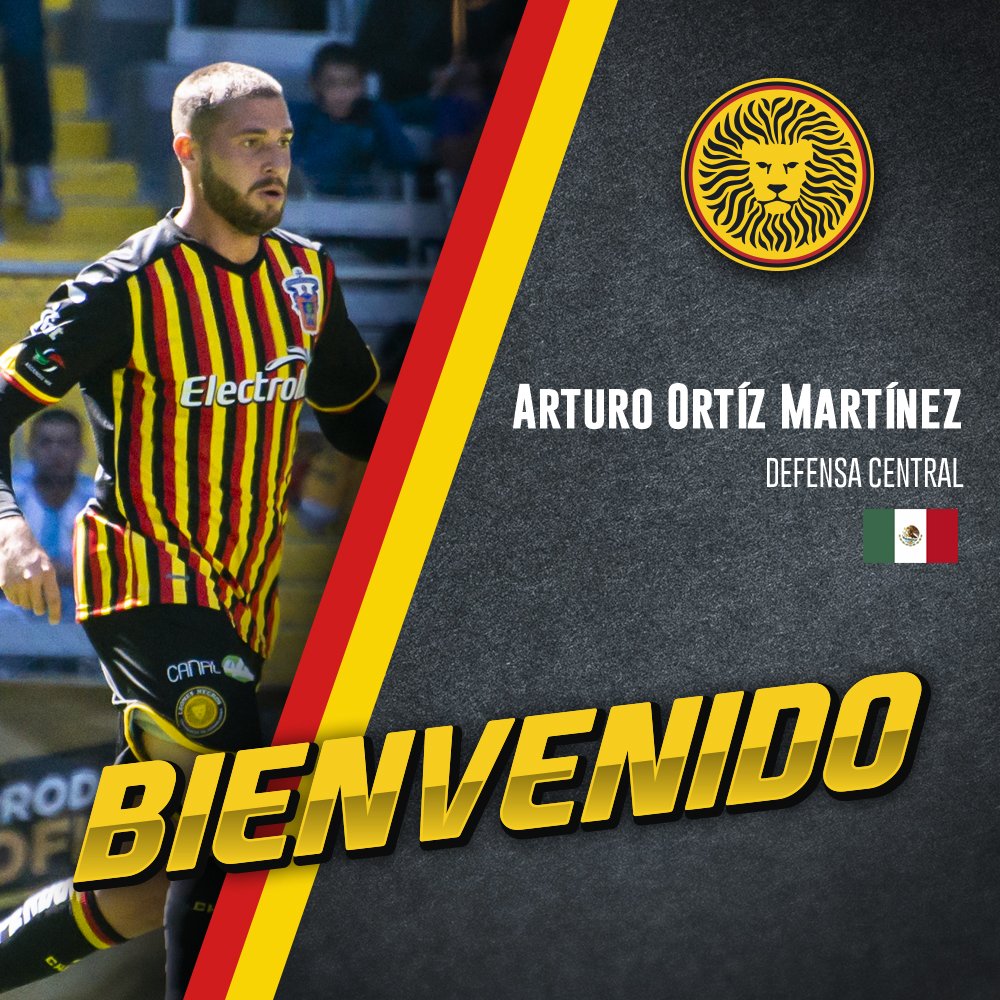 Arturo Ortiz llega a Leones Negros (Tomada de Twitter @LeonesNegrosCF).