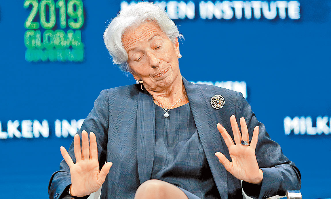 Christine Lagarde sostendrá un encuentro privado. (Reuters)