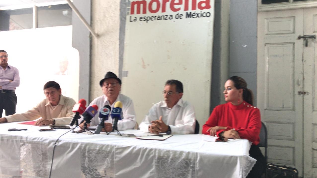 José Céspedes tomó la dirección estatal del partido este miércoles. (Ana Pone)
