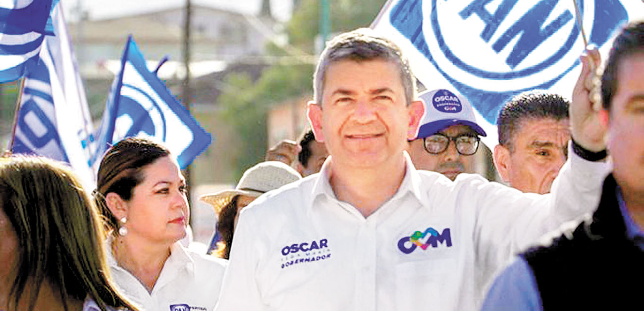 El abanderado blanquiazul asegura que sabe cómo administrar y afrontar los retos del estado. (Said Betanzos)