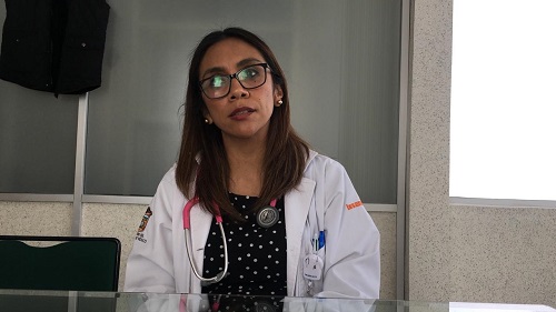 La especialista señaló que ello puede derivar en otras complicaciones. (Monserrat Mata)