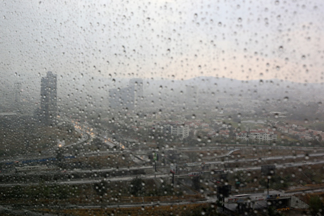La lluvia en Puebla duró aproximadamente una hora (Andrés Lobato)