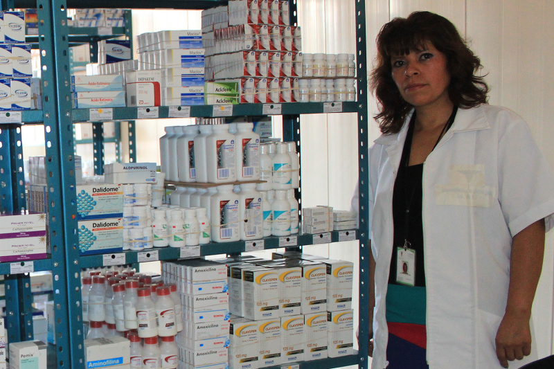 En estas fechas solo se cuenta con el 40 por ciento del inventario necesario en medicamentos (Andrés Lobato /archivo)