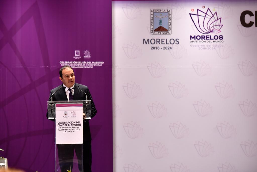 El gobernador Cuauhtémoc Blanco aseguró que no asistiría debido a amenazas en contra de su persona