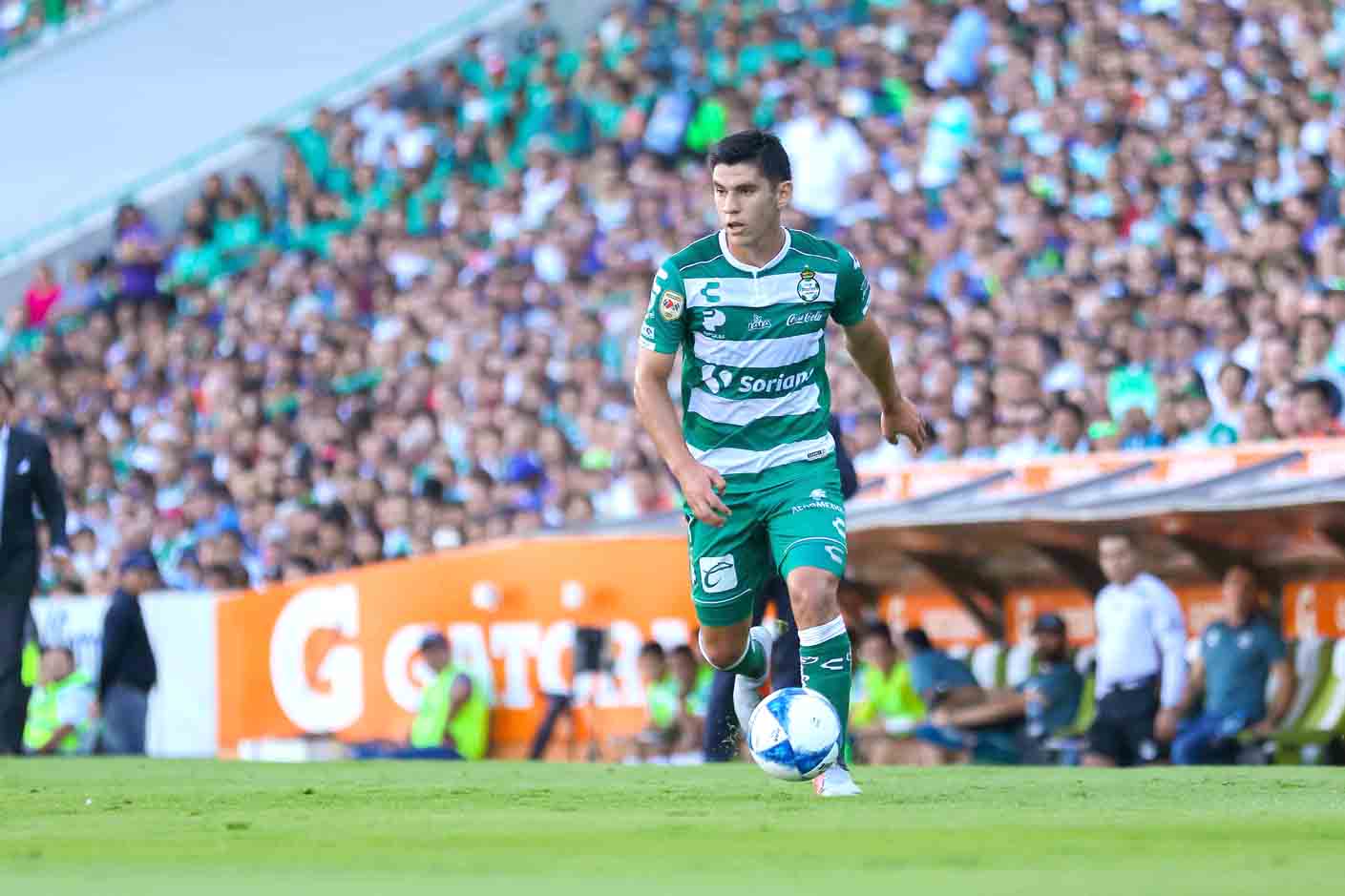 El jugador santista dice que este torneo le ayuda a prepararse para el Apertura 2019. (Carlos Hernández)