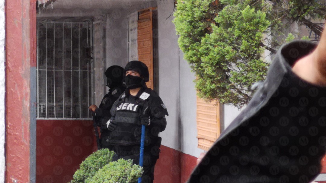 Un operativo está en marcha en un domicilio de Tepito. (Jorge Becerril)