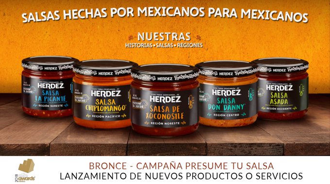 Presume tu salsa tuvo 12 mil participantes a nivel nacional. (Twitter @GrupoHerdezMX)