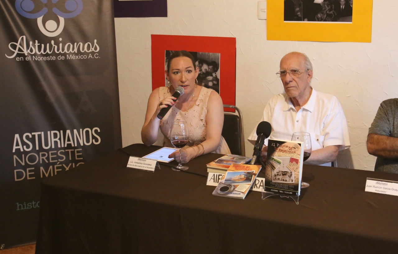 El libro es un homenaje a los exiliados españoles. Foto: Leonel Rocha